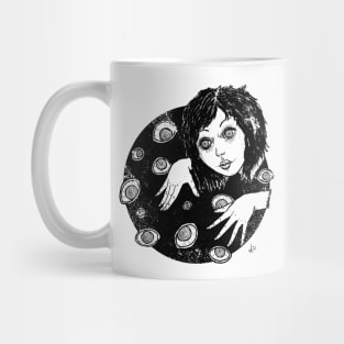 Mesmerism (black print) Mug